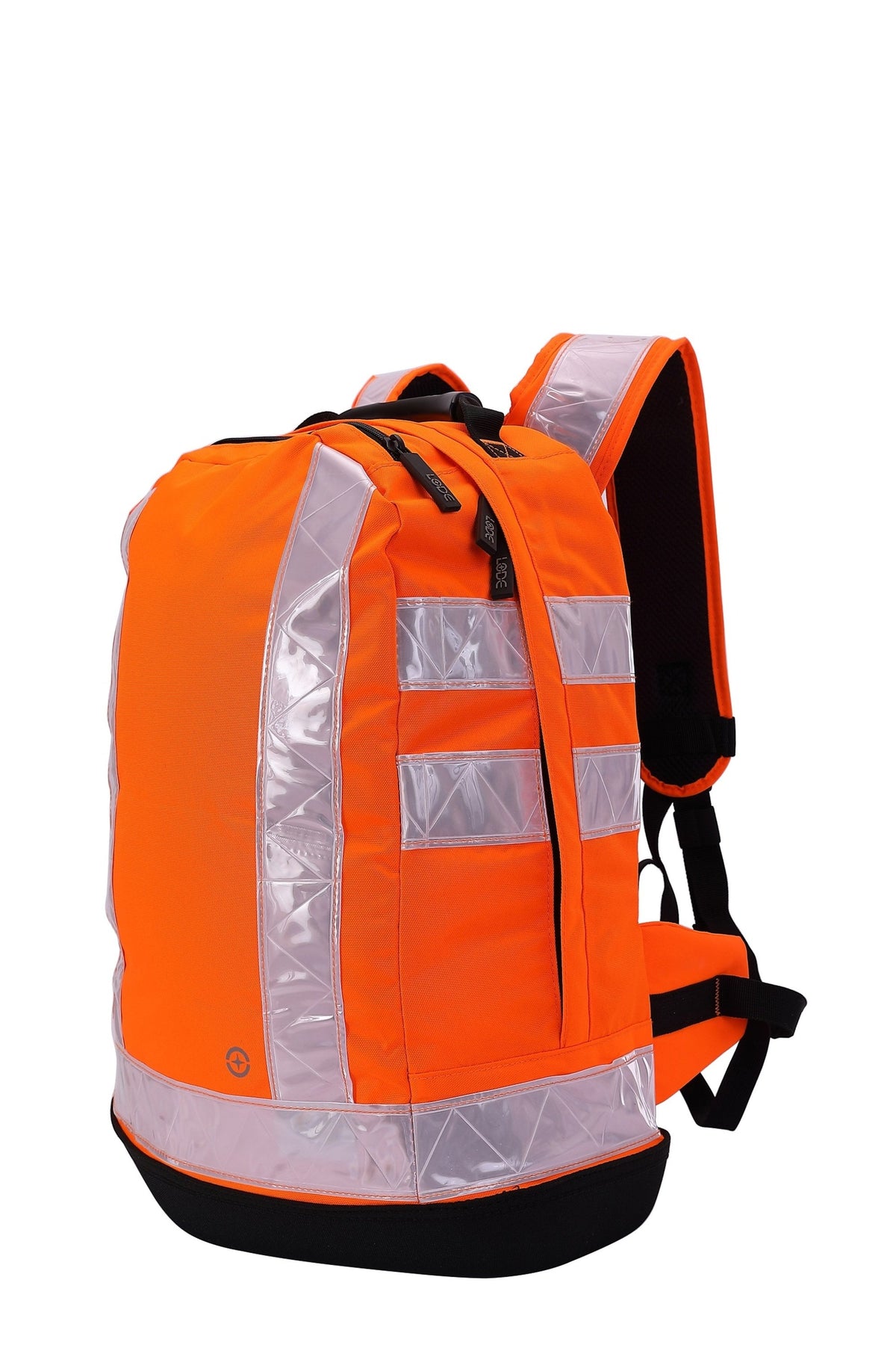 Hard Base Orange Rip-Clip Rucksack