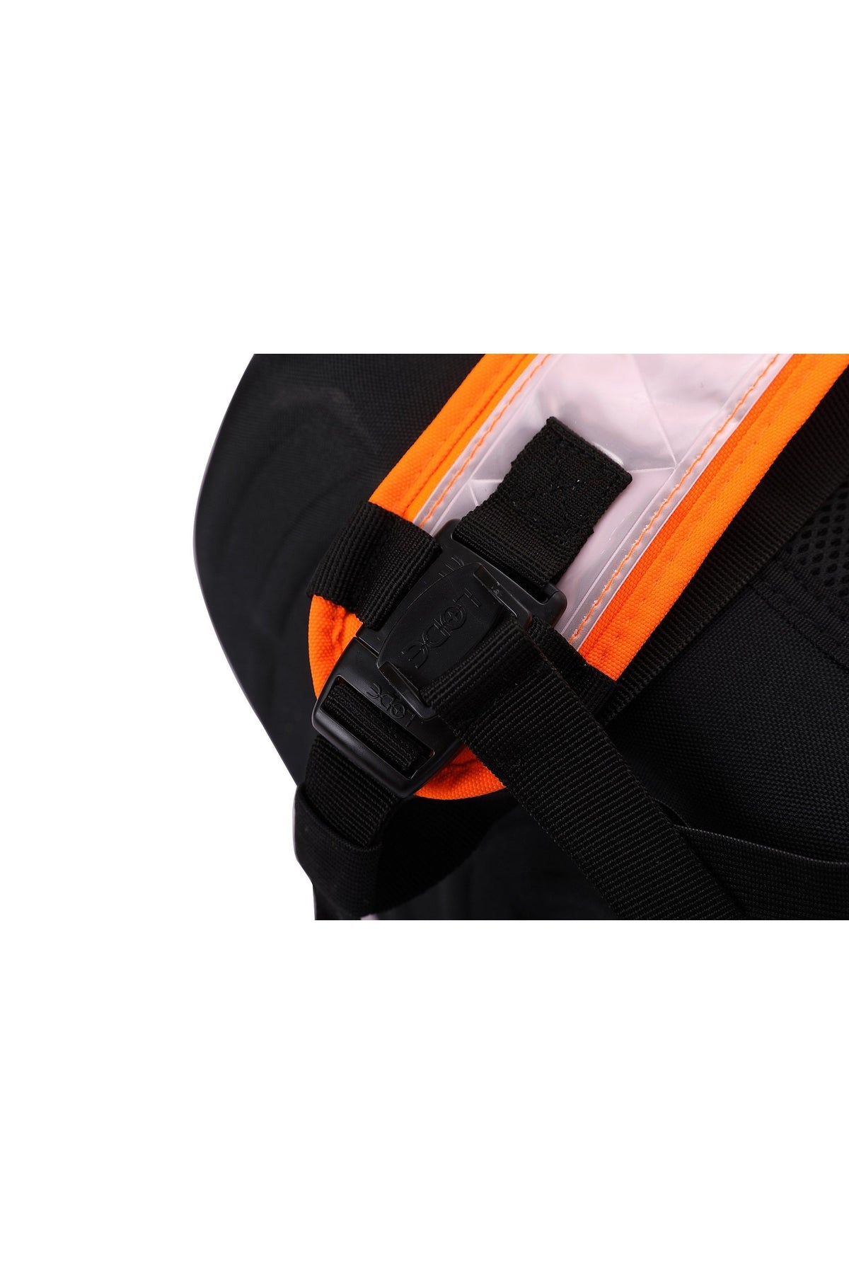 Hard Base Orange Rip-Clip Rucksack