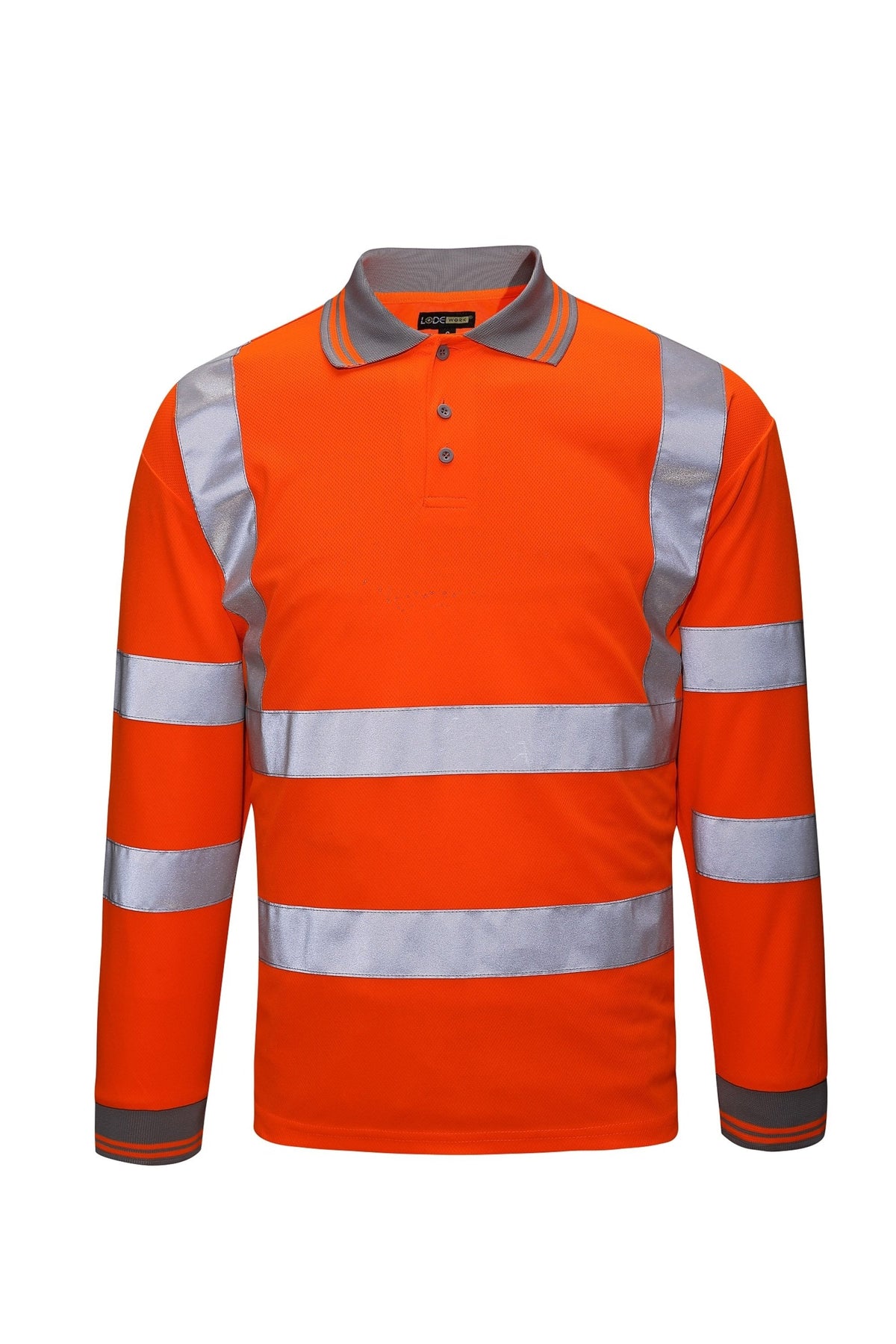 Hi-Vis Long Sleeve Polo