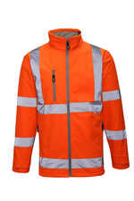 Reflective High Visibility Soft Shell Jacket