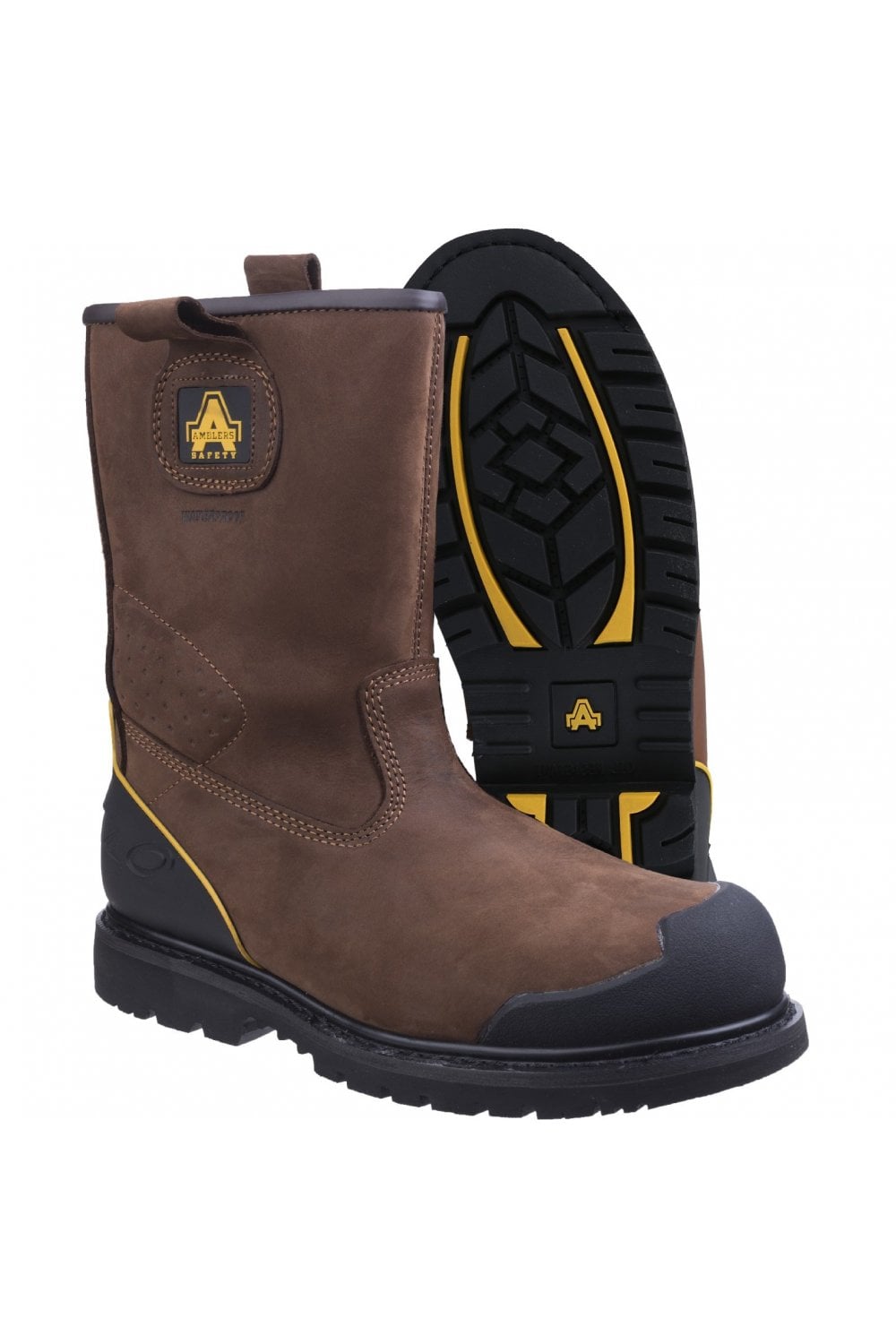 FS223 Goodyear Welted Waterproof Pull on Industrial Safety Boot