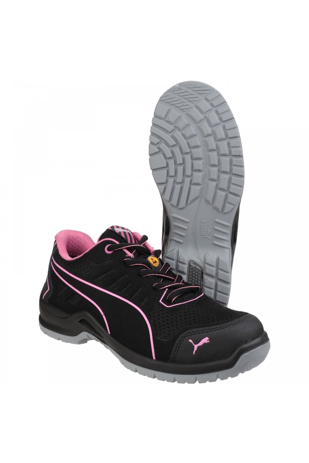 Fuse Tech Lightweight Ladies Lace up Safety Trainer