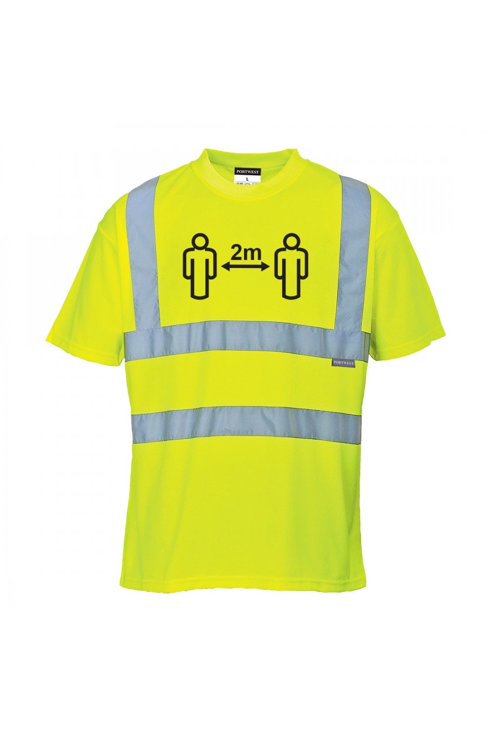 Social Distance Hi-Vis T-Shirt