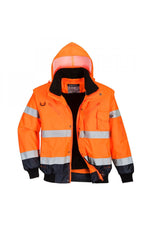 Hi-Vis Contrast Bomber Jacket