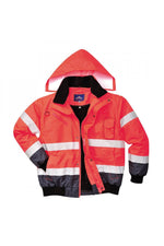 Hi-Vis Contrast Bomber Jacket