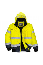 Hi-Vis Contrast Bomber Jacket