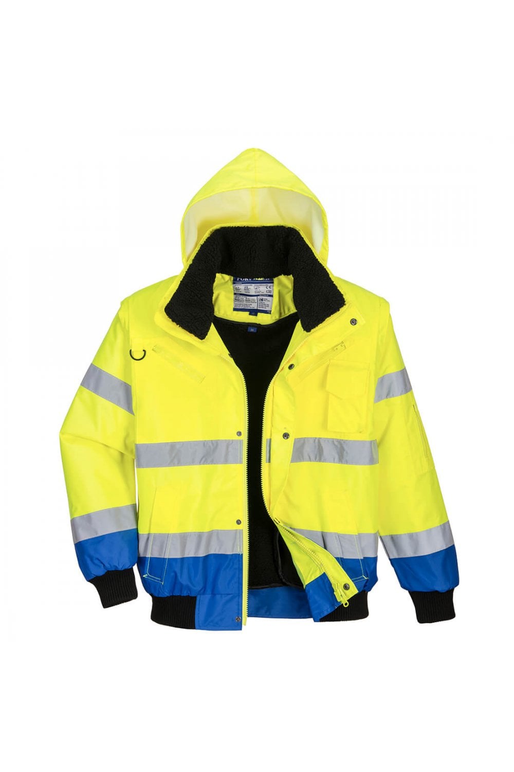 Hi-Vis Contrast Bomber Jacket