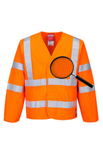 Hi-Vis Anti Static Jacket - Flame Resistant