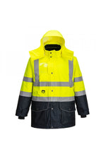 Hi-Vis 7-in-1 Contrast Traffic Jacket