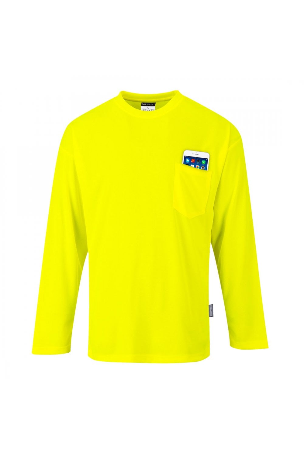 Day-Vis Pocket Long Sleeve T-Shirt