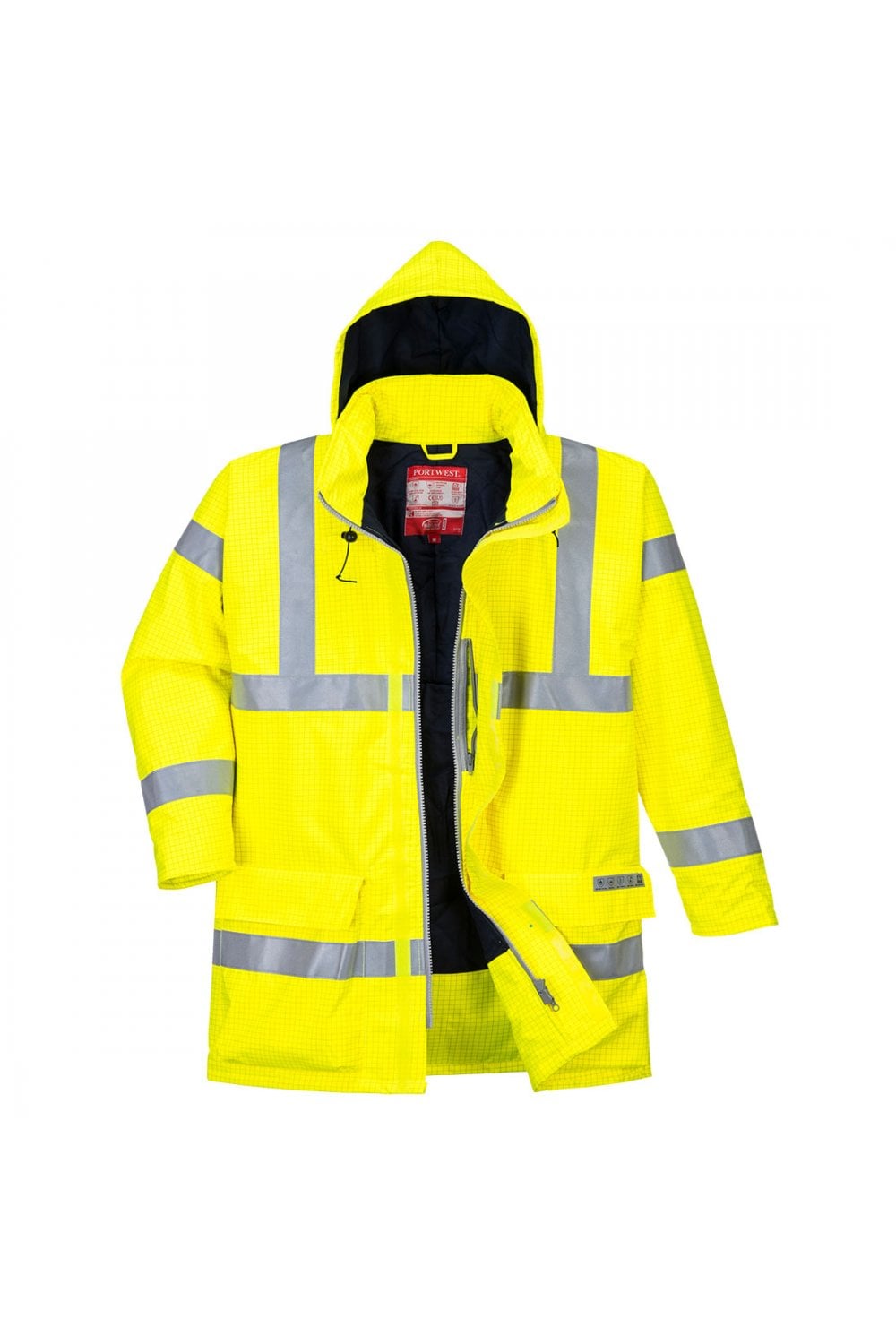 Bizflame Rain Hi-Vis Antistatic FR Jacket