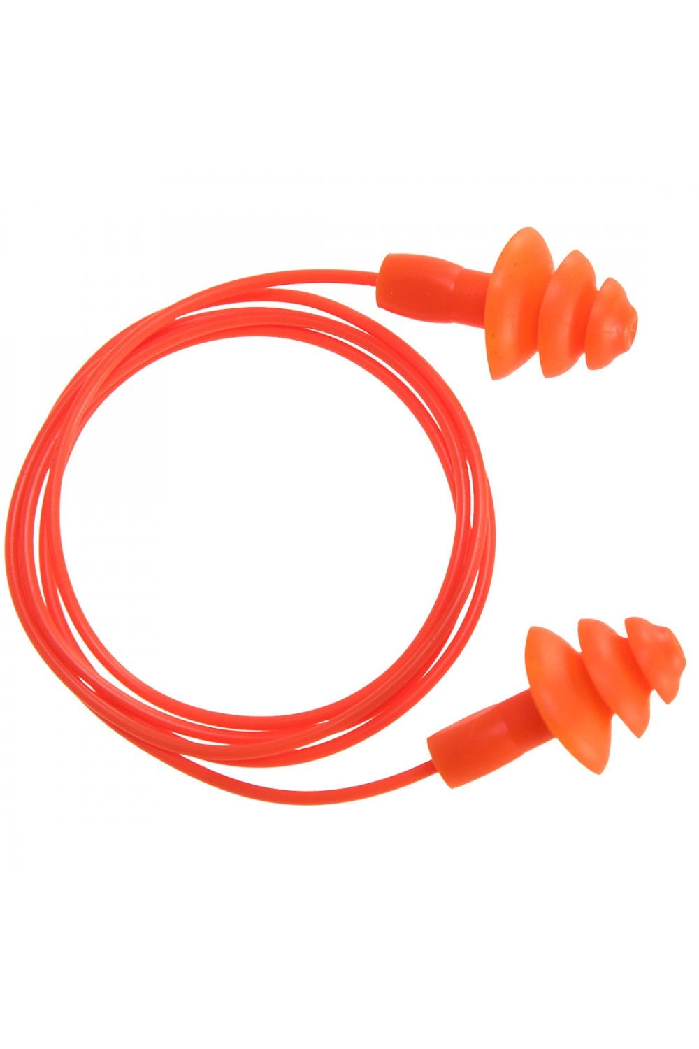 Reusable Corded TPR Ear Plugs ( 50 pairs)