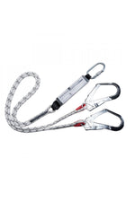 Double Kernmantle Lanyard With Shock Absorber