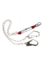 Double Lanyard With Shock Absorber