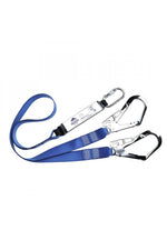 Double Webbing Lanyard With Shock Absorber