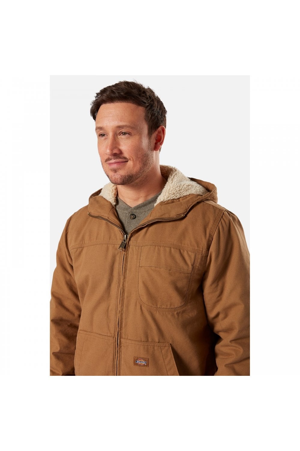 Sherpa Lined Duck Jacket