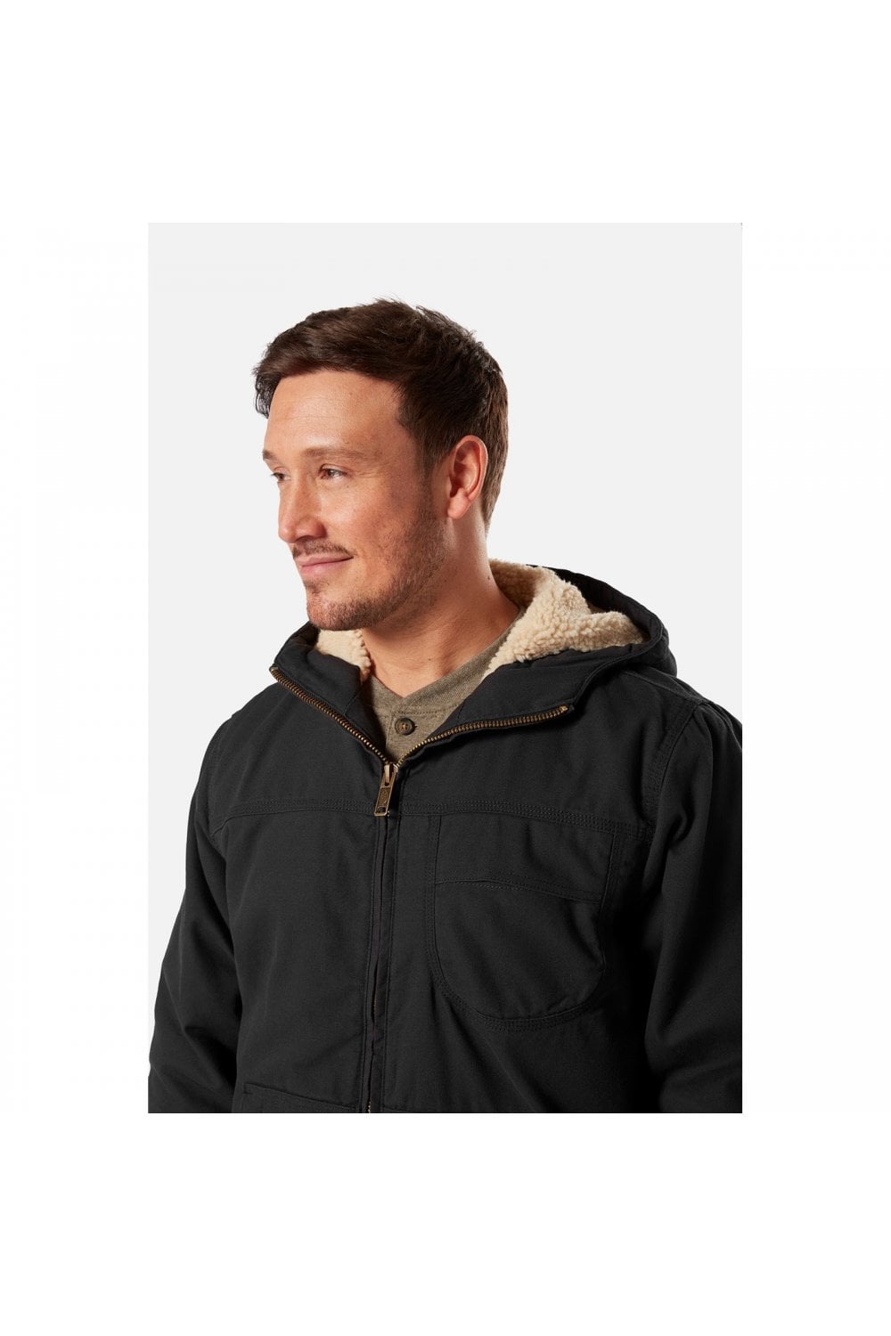 Sherpa Lined Duck Jacket