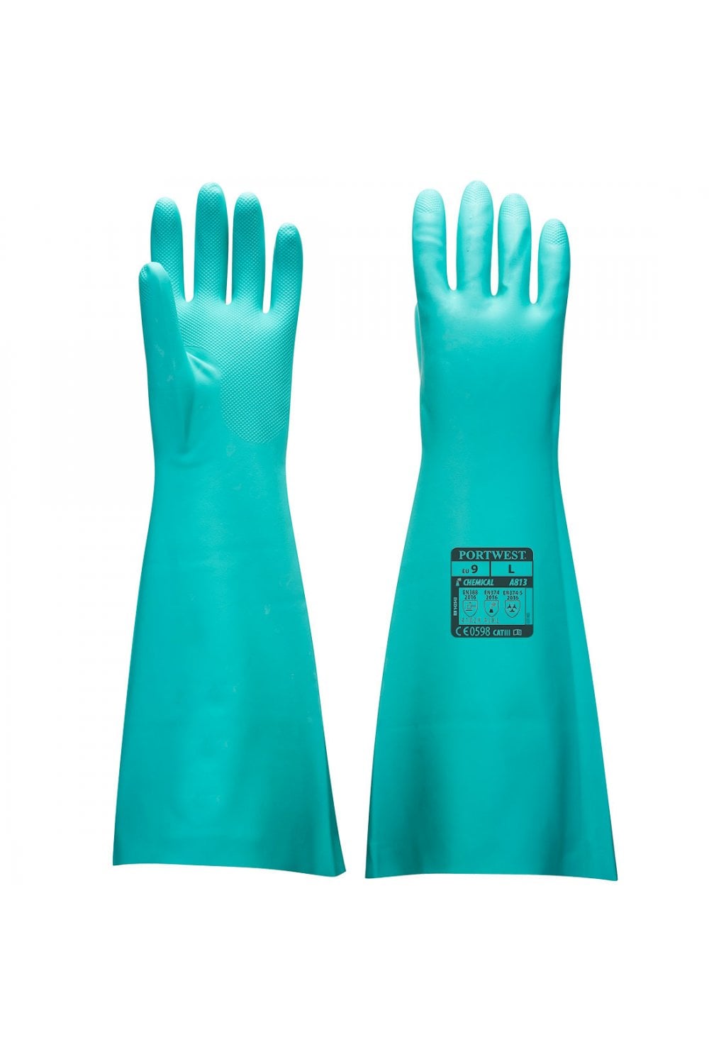 Extended Length Nitrile Gauntlet