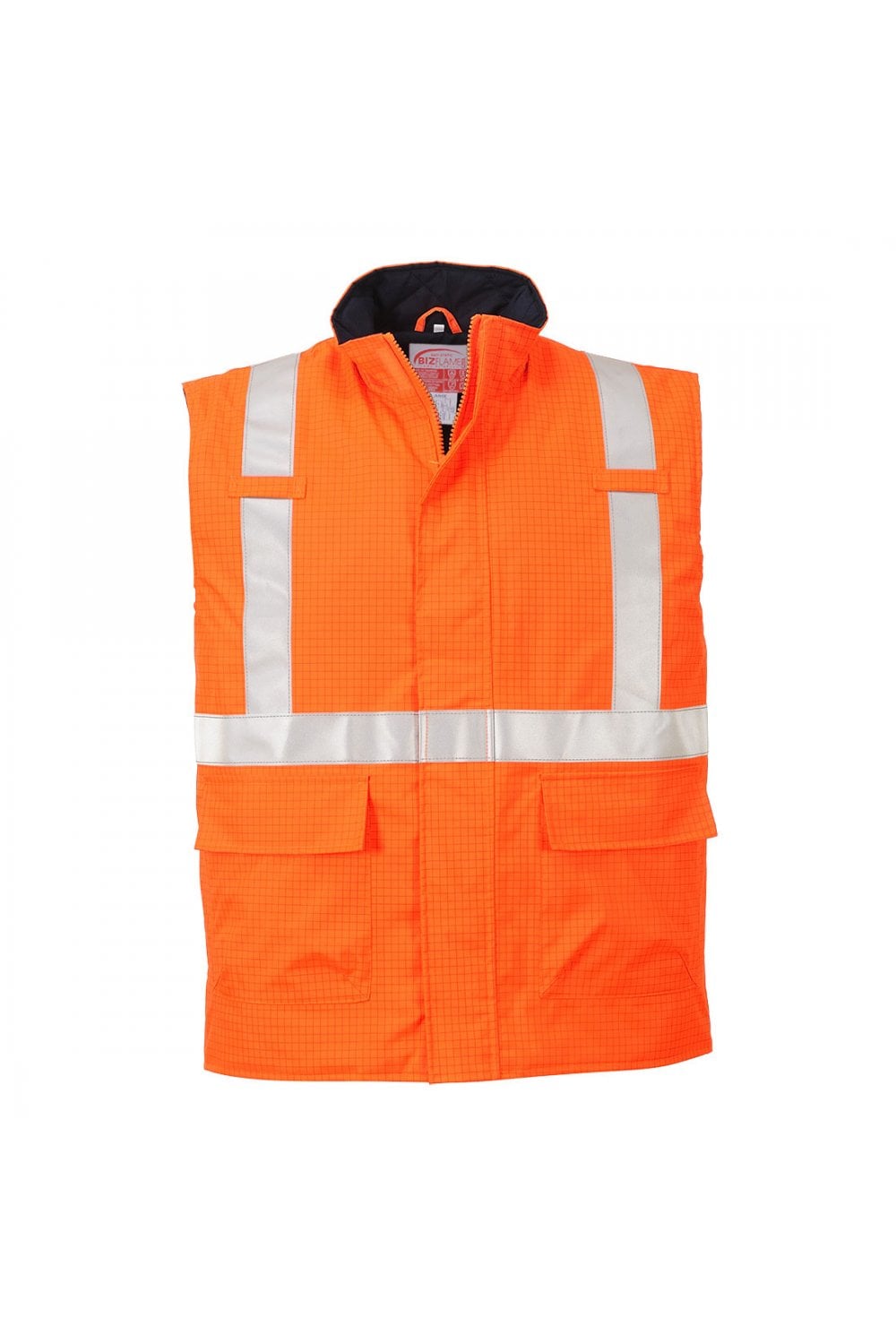 Bizflame Rain Hi-Vis Antistatic FR Bodywarmer