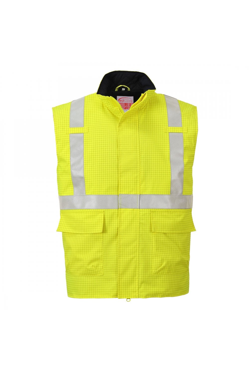 Bizflame Rain Hi-Vis Antistatic FR Bodywarmer