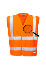 Hi-Vis Anti Static Vest - Flame Resistant