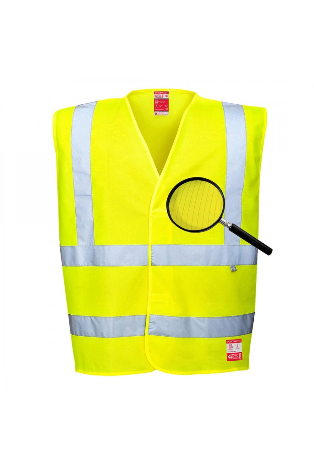 Hi-Vis Anti Static Vest - Flame Resistant