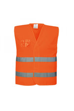 Hi-Vis Half Mesh Vest