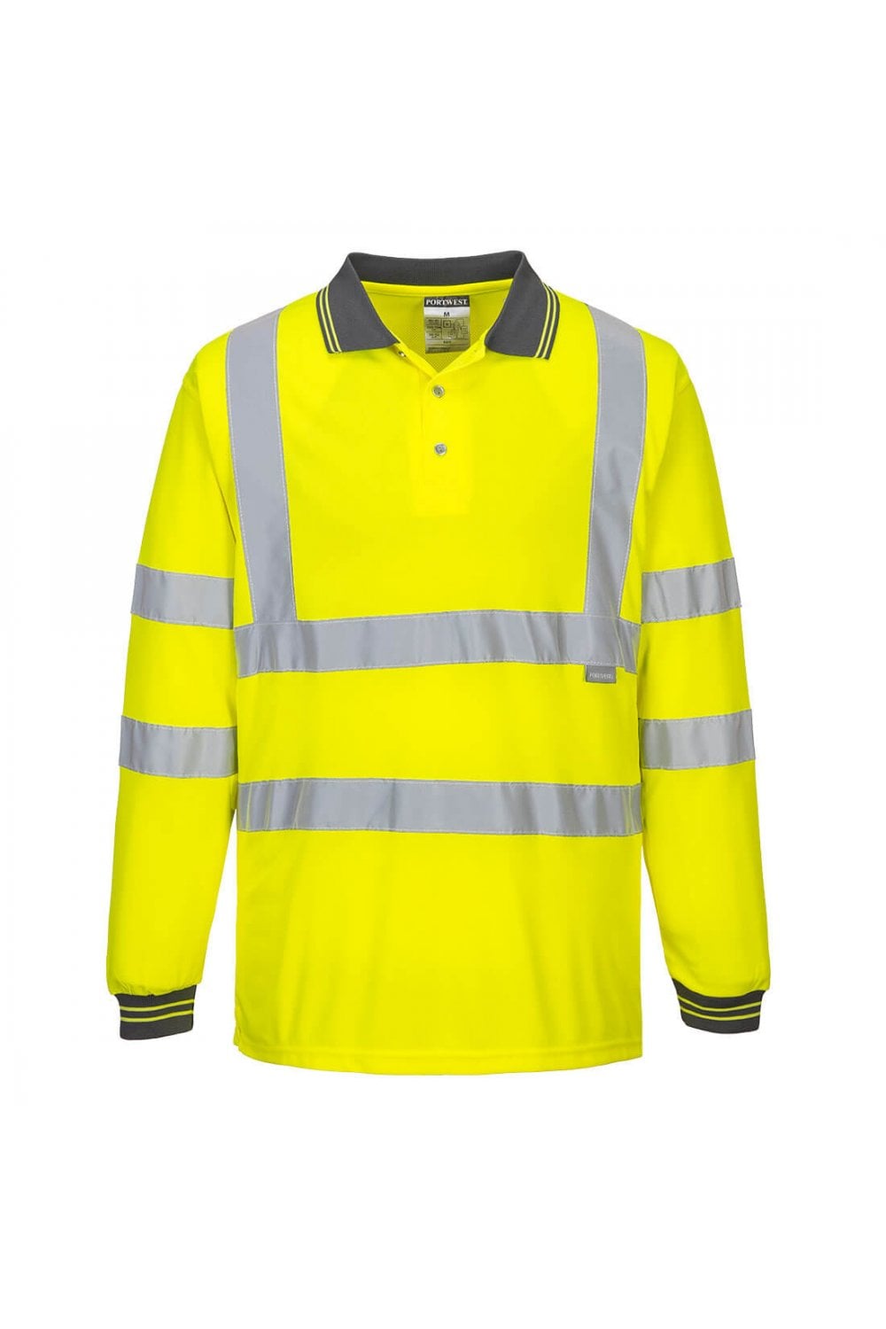 Hi-Vis Long Sleeved Polo