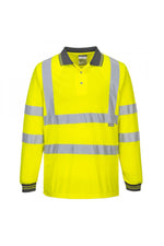 Hi-Vis Long Sleeved Polo