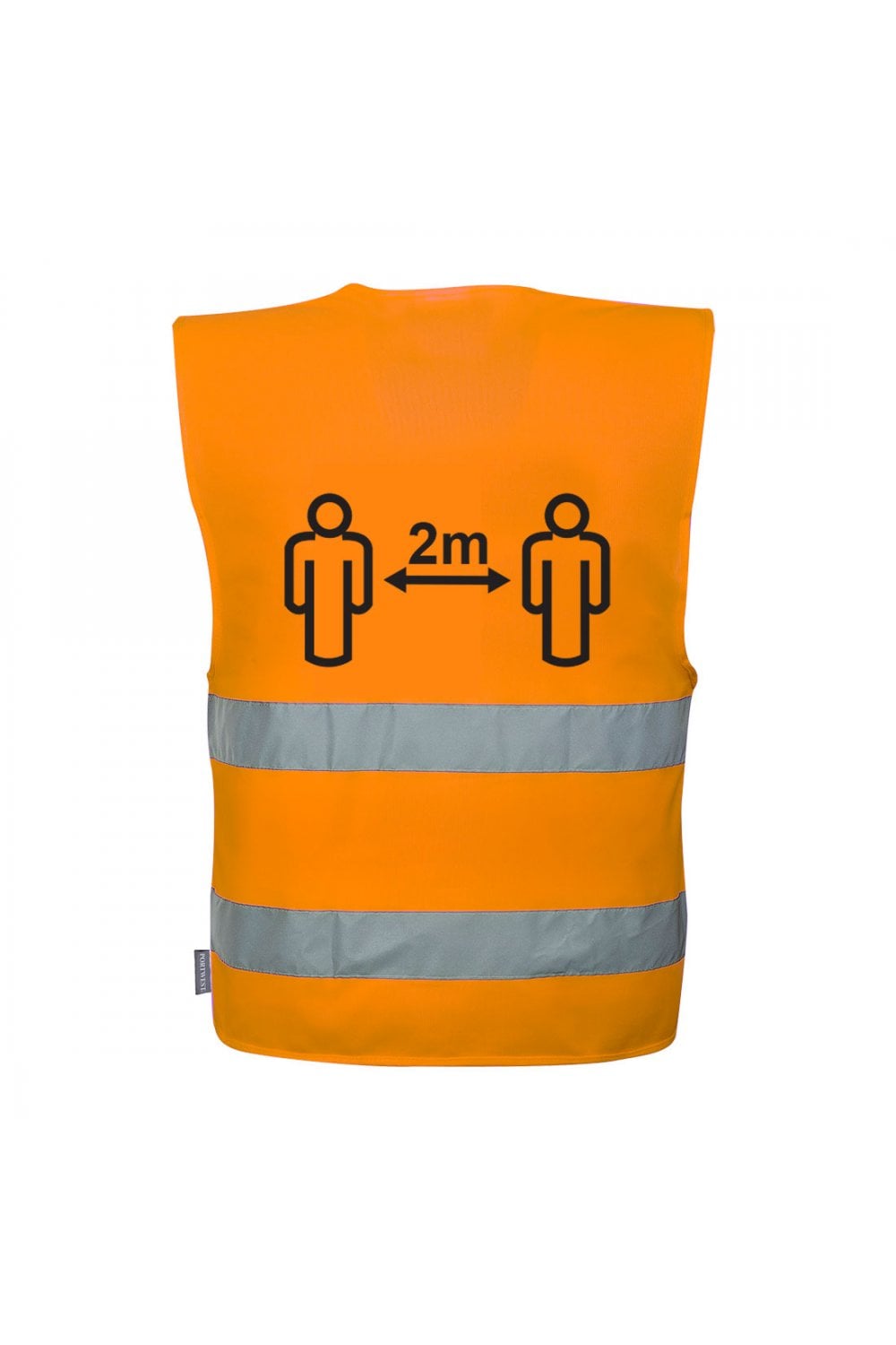 Hi-Vis Social Distancing Vest 2m