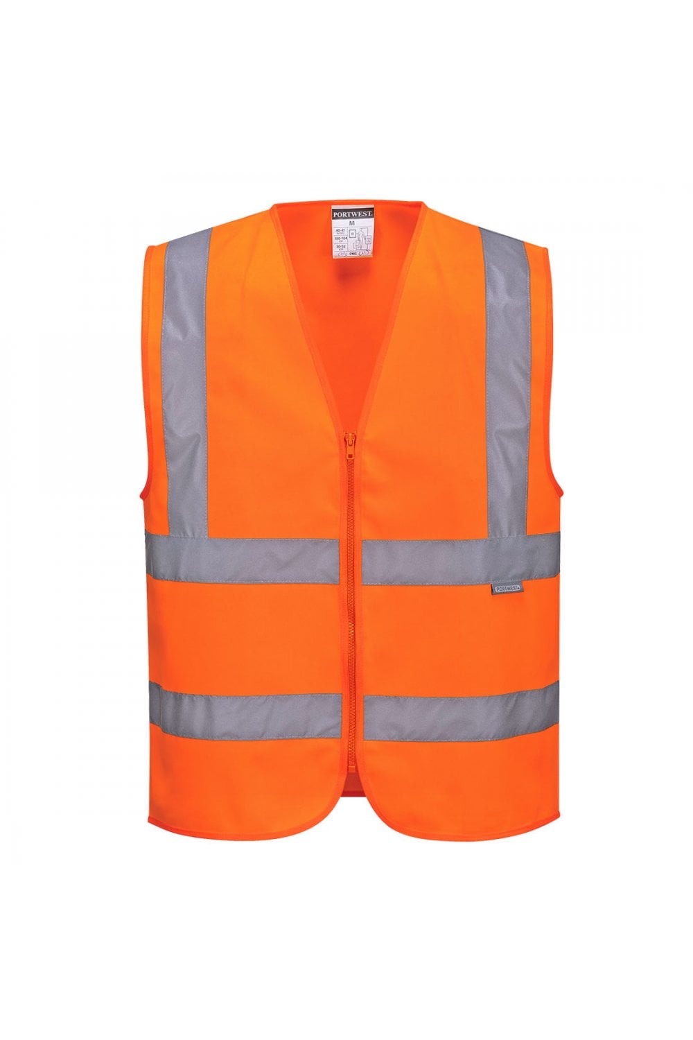 Hi-Vis Zipped Band & Brace Vest