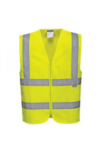 Hi-Vis Zipped Band & Brace Vest