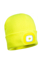 Rechargeable Twin LED Beanie