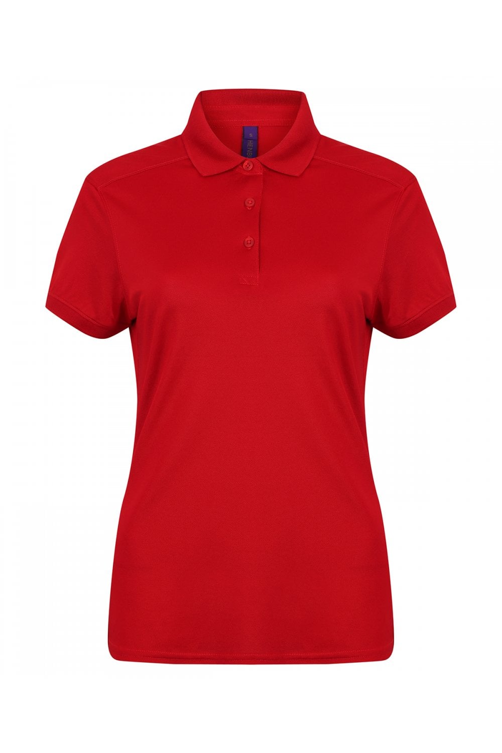 Women's stretch polo shirt with wicking finish (slim fit)