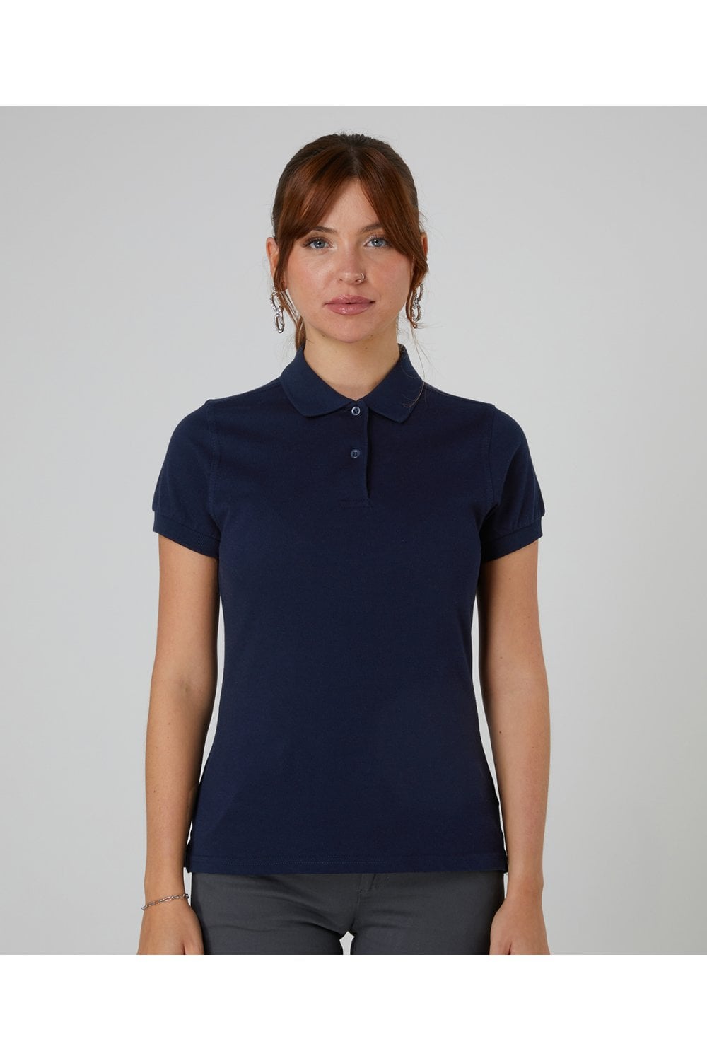 Women's stretch polo