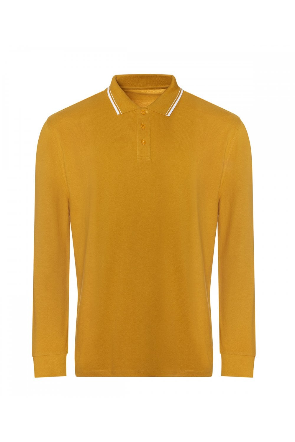 Long sleeve tipped 100 polo