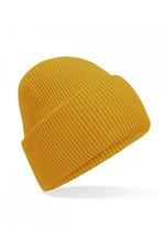 Classic engineered deep-cuffed beanie