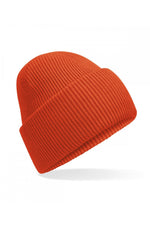 Classic engineered deep-cuffed beanie