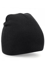 Two-tone pull-on beanie