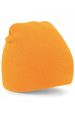 Two-tone pull-on beanie