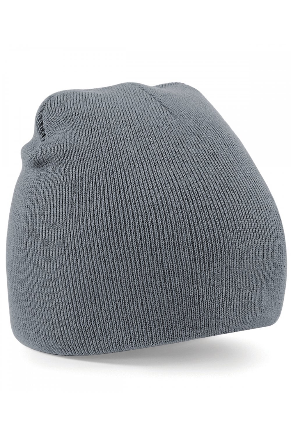 Two-tone pull-on beanie