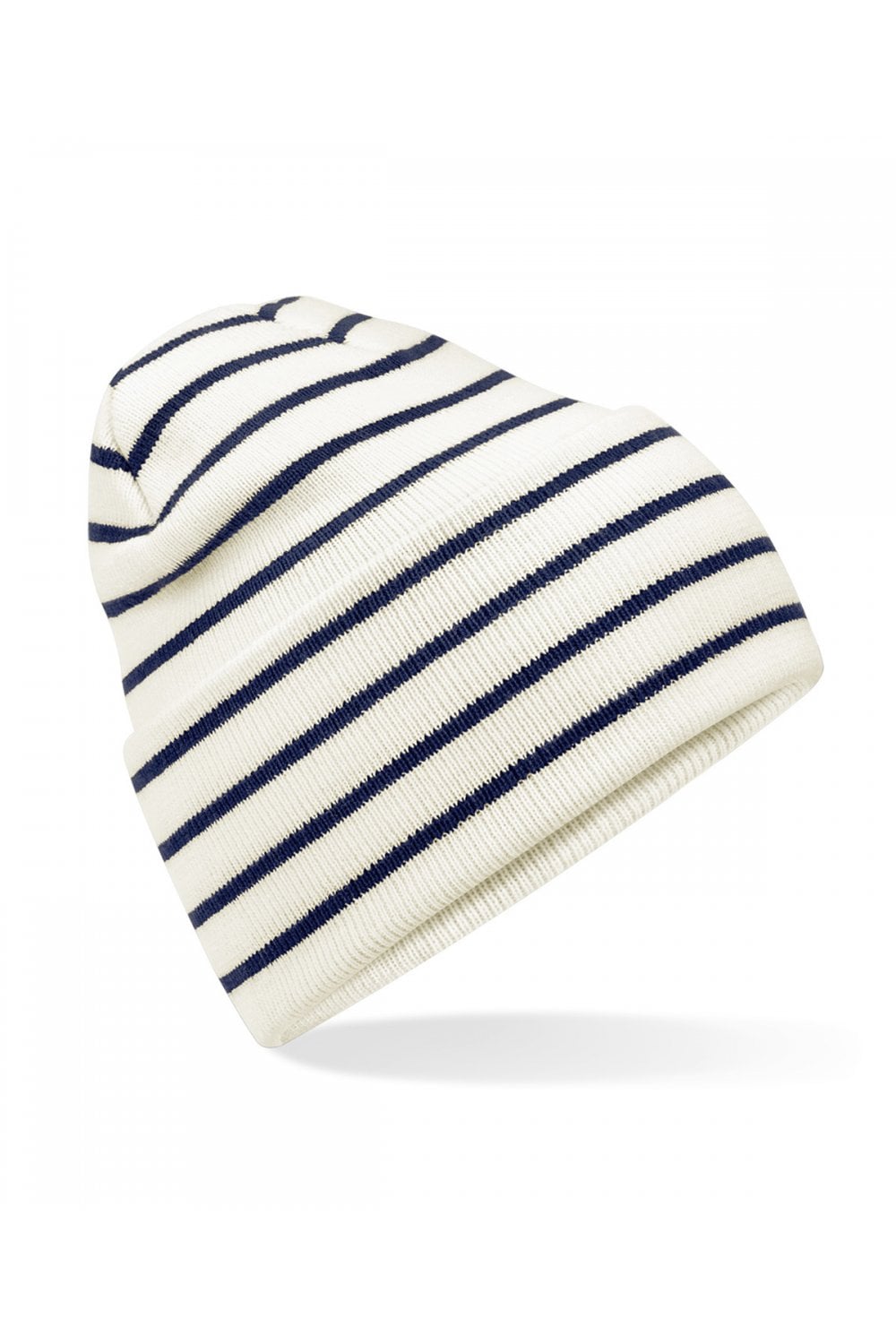 Original deep-cuffed striped beanie