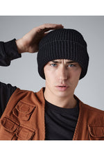 Classic waffle knit beanie