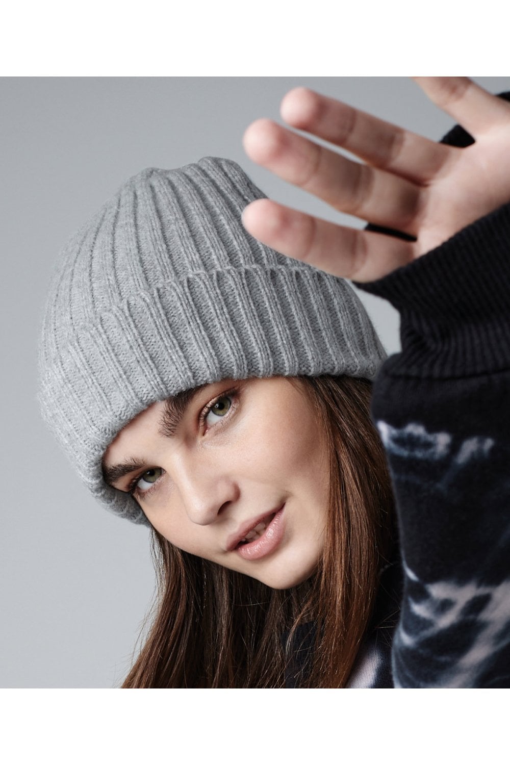 Chunky ribbed beanie