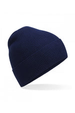 Organic cotton fine knit beanie