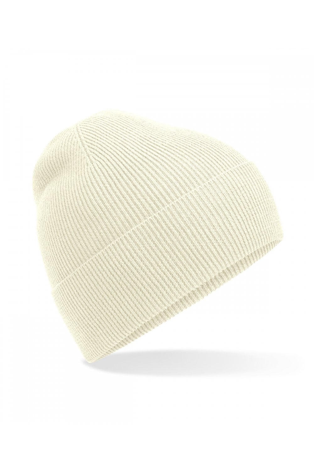 Organic cotton fine knit beanie