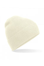 Organic cotton fine knit beanie