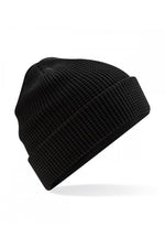 Organic cotton waffle beanie