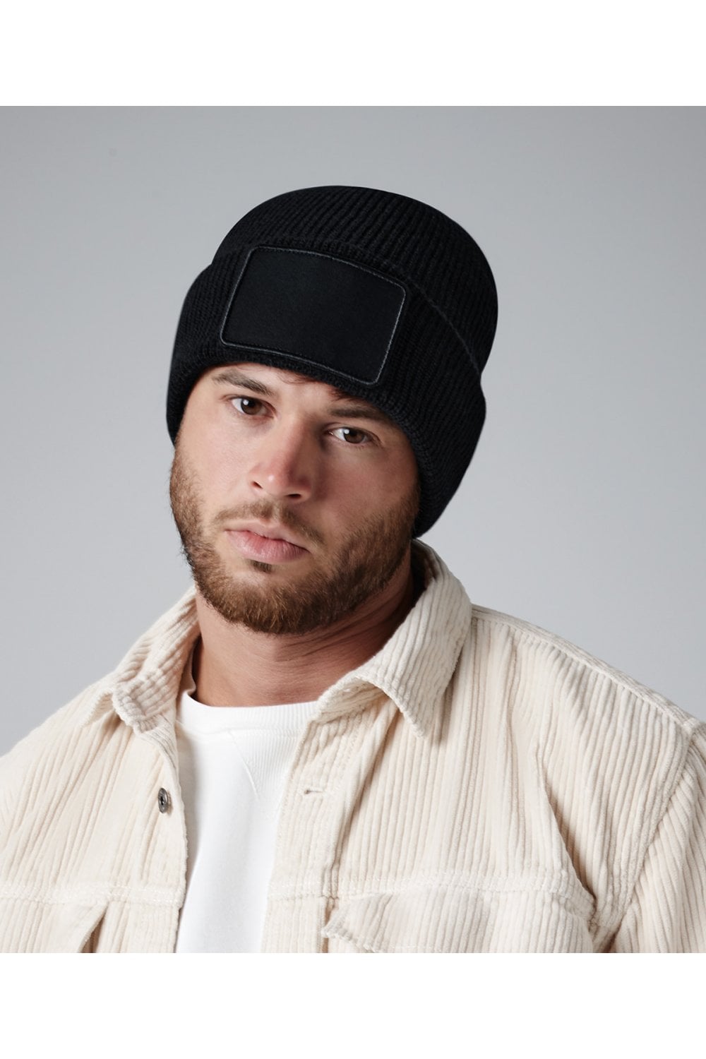 Removable patch Thinsulate™ beanie