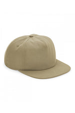 Organic cotton unstructured 5-panel cap